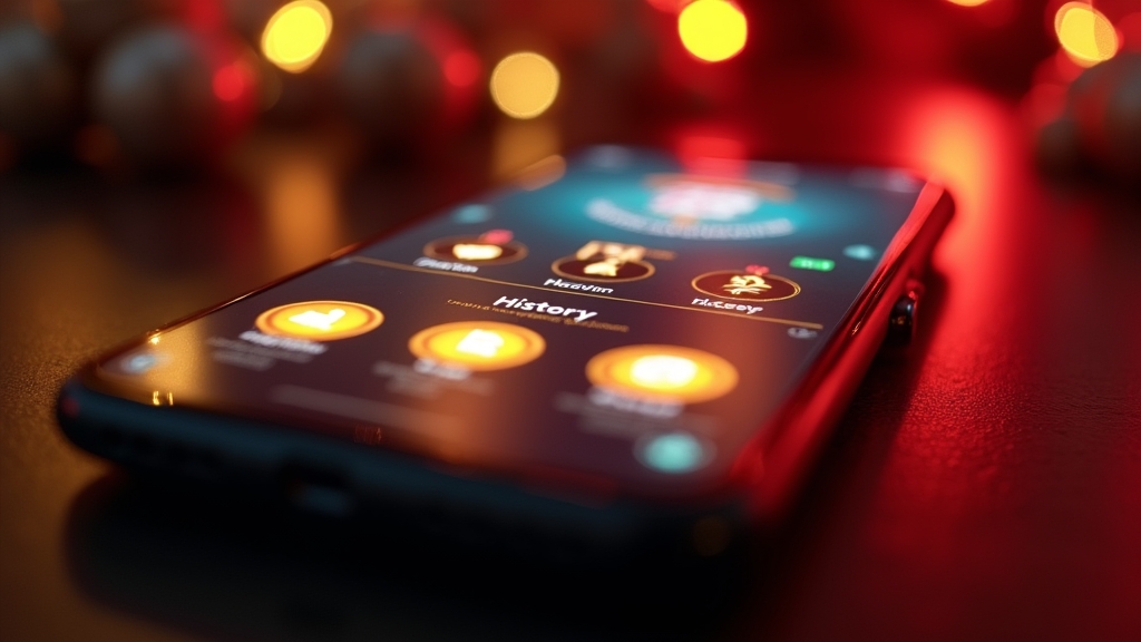 Mobile Chicken Road game interface with clear controls and history panel
